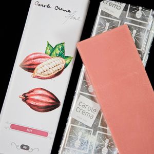 Tablete chocolate rosa Ruby (80g)